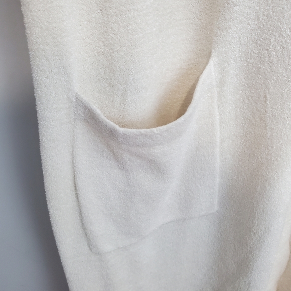 Barefoot Dreams Womens CozyChic Ultra Lite Sleeveless Long Cardigan Sz L NWT - Picture 5 of 16